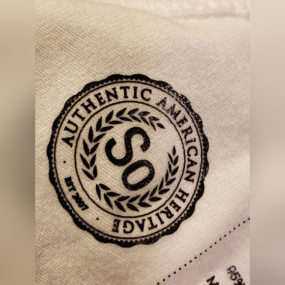 TWO (2) NWT SO Intimates Cotton Love Bralette Size XS White with Gray Band - Picture 7 of 7